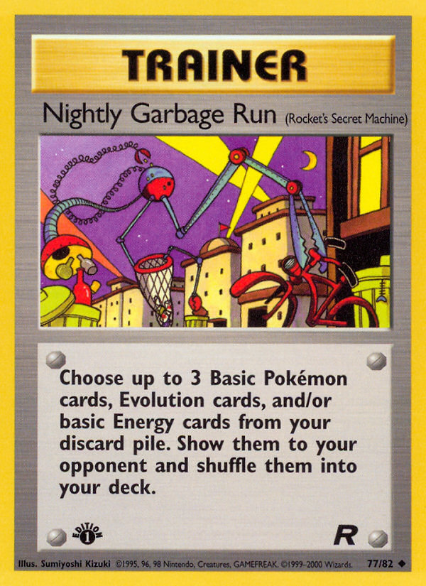 Nightly Garbage Run (77/82) [Team Rocket 1st Edition] | Exor Games Summserside