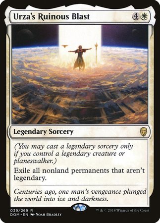 Urza's Ruinous Blast [Dominaria] | Exor Games Summserside