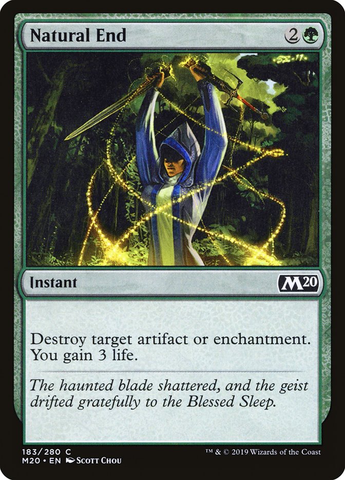 Natural End [Core Set 2020] | Exor Games Summserside