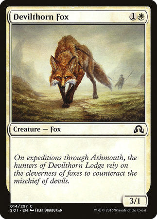 Devilthorn Fox [Shadows over Innistrad] | Exor Games Summserside