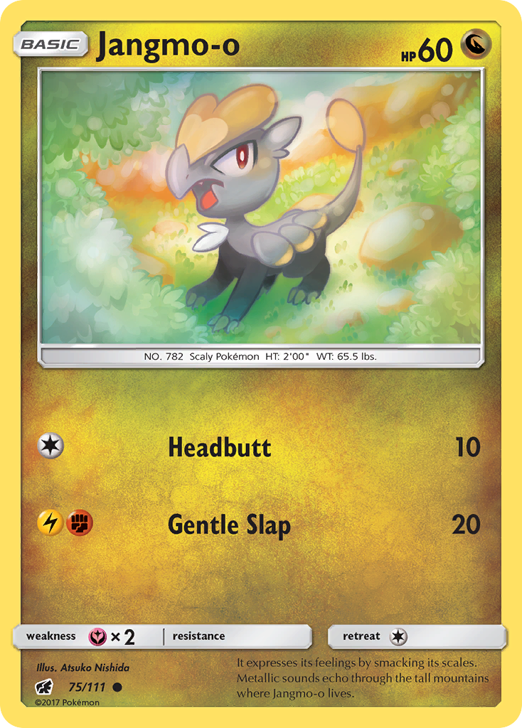 Jangmo-o (75/111) [Sun & Moon: Crimson Invasion] | Exor Games Summserside