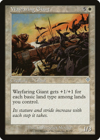 Wayfaring Giant [Invasion] | Exor Games Summserside