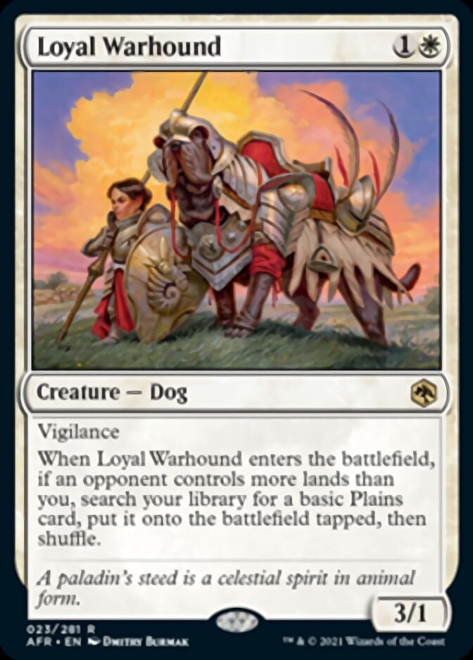 Loyal Warhound [Dungeons & Dragons: Adventures in the Forgotten Realms] | Exor Games Summserside