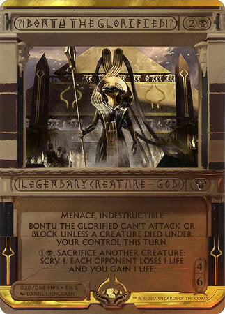 Bontu the Glorified [Amonkhet Invocations] | Exor Games Summserside