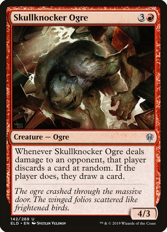 Skullknocker Ogre [Throne of Eldraine] | Exor Games Summserside