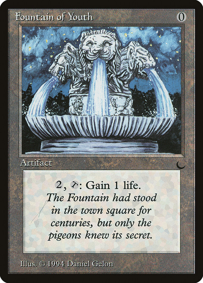 Fountain of Youth (Misprinted) [The Dark] | Exor Games Summserside