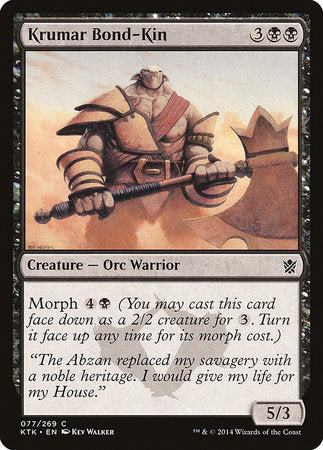 Krumar Bond-Kin [Khans of Tarkir] | Exor Games Summserside