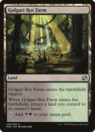 Golgari Rot Farm [Modern Masters 2015] | Exor Games Summserside