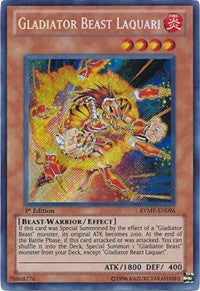 Gladiator Beast Laquari [RYMP-EN096] Secret Rare | Exor Games Summserside