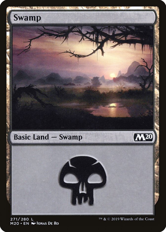 Swamp (#271) [Core Set 2020] | Exor Games Summserside