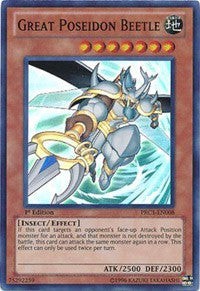 Great Poseidon Beetle [PRC1-EN008] Super Rare | Exor Games Summserside