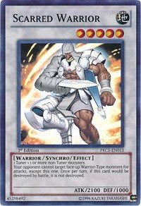 Scarred Warrior [PRC1-EN013] Super Rare | Exor Games Summserside