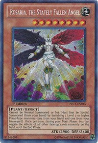 Rosaria, the Stately Fallen Angel [PRC1-EN016] Secret Rare | Exor Games Summserside