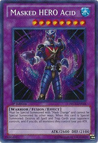 Masked HERO Acid [PRC1-EN018] Secret Rare | Exor Games Summserside