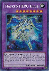 Masked HERO Dian [PRC1-EN019] Secret Rare | Exor Games Summserside