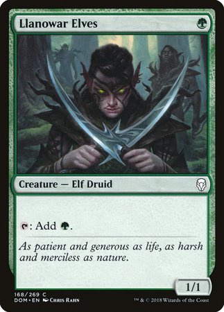 Llanowar Elves [Dominaria] | Exor Games Summserside