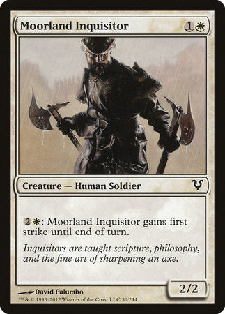 Moorland Inquisitor [Avacyn Restored] | Exor Games Summserside