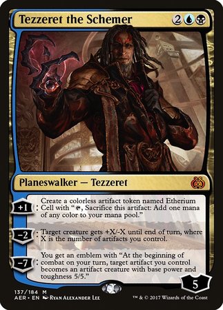 Tezzeret the Schemer [Aether Revolt] | Exor Games Summserside