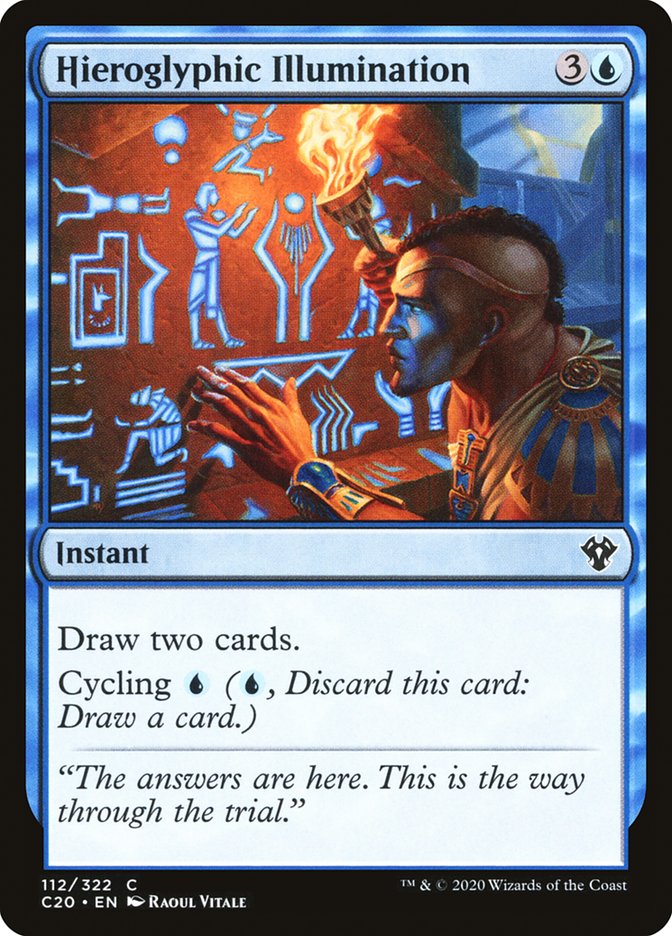 Hieroglyphic Illumination [Commander 2020] | Exor Games Summserside
