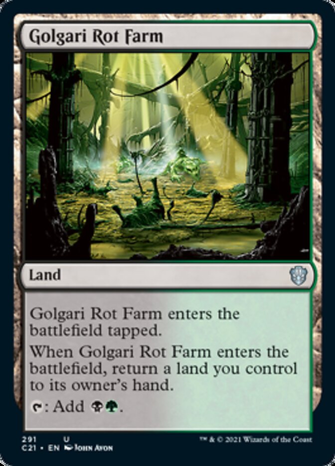 Golgari Rot Farm [Commander 2021] | Exor Games Summserside