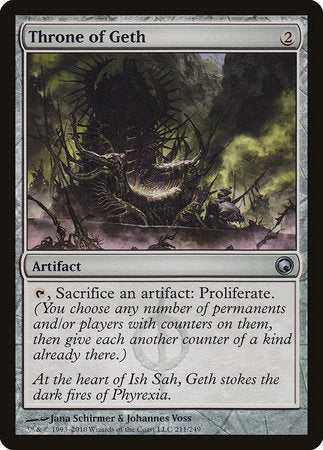 Throne of Geth [Scars of Mirrodin] | Exor Games Summserside