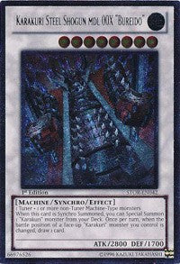 Karakuri Steel Shogun mdl 00X "Bureido" (UTR) [STOR-EN042] Ultimate Rare | Exor Games Summserside