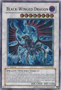 Black-Winged Dragon (UTR) [TSHD-EN040] Ultimate Rare | Exor Games Summserside