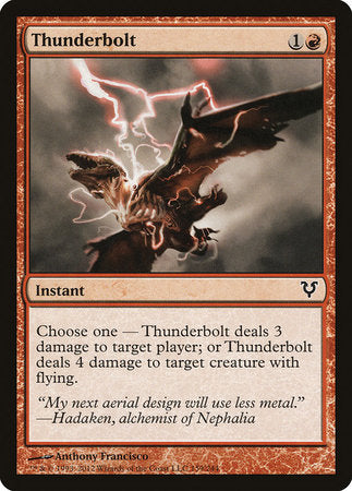 Thunderbolt [Avacyn Restored] | Exor Games Summserside