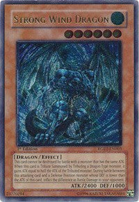 Strong Wind Dragon (UTR) [RGBT-EN003] Ultimate Rare | Exor Games Summserside