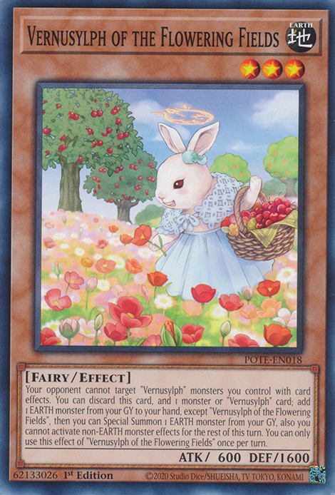 Vernusylph of the Flowering Fields [POTE-EN018] Common | Exor Games Summserside