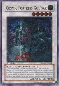 Cosmic Fortress Gol'Gar (UTR) [CRMS-EN044] Ultimate Rare | Exor Games Summserside