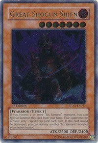 Great Shogun Shien (UTR) [STON-EN013] Ultimate Rare | Exor Games Summserside