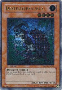 Destroyersaurus (UTR) [FOTB-EN017] Ultimate Rare | Exor Games Summserside