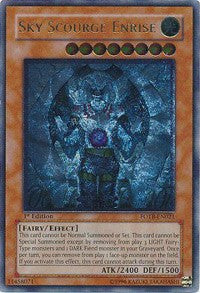 Sky Scourge Enrise (UTR) [FOTB-EN021] Ultimate Rare | Exor Games Summserside