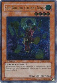 Goe Goe the Gallant Ninja (UTR) [FOTB-EN024] Ultimate Rare | Exor Games Summserside