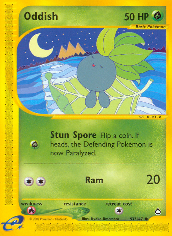 Oddish (97/147) [Aquapolis] | Exor Games Summserside