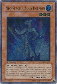 Neo-Spacian Aqua Dolphin (UTR) [POTD-EN003] Ultimate Rare | Exor Games Summserside