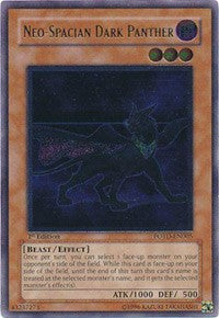 Neo-Spacian Dark Panther (UTR) [POTD-EN005] Ultimate Rare | Exor Games Summserside