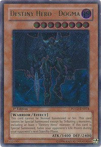 Destiny Hero - Dogma (UTR) [POTD-EN014] Ultimate Rare | Exor Games Summserside