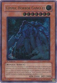 Cosmic Horror Gangi'el (UTR) [POTD-EN029] Ultimate Rare | Exor Games Summserside