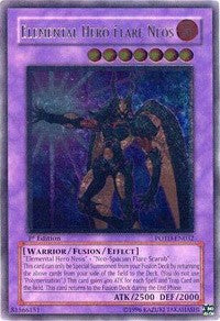 Elemental Hero Flare Neos (UTR) [POTD-EN032] Ultimate Rare | Exor Games Summserside