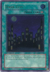 Dark City (UTR) [POTD-EN048] Ultimate Rare | Exor Games Summserside