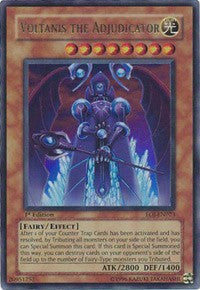 Voltanis the Adjudicator (UTR) [EOJ-EN023] Ultimate Rare | Exor Games Summserside