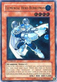 Elemental Hero Bubbleman (UTR) [CRV-EN014] Ultimate Rare | Exor Games Summserside