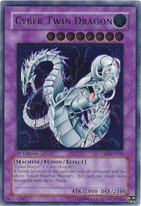 Cyber Twin Dragon (UTR) [CRV-EN035] Ultimate Rare | Exor Games Summserside