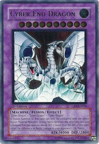 Cyber End Dragon (UTR) [CRV-EN036] Ultimate Rare | Exor Games Summserside