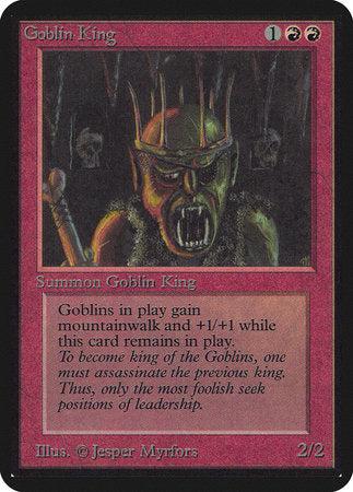 Goblin King [Limited Edition Alpha] | Exor Games Summserside