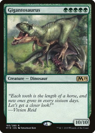 Gigantosaurus [Core Set 2019 Promos] | Exor Games Summserside