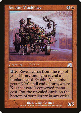 Goblin Machinist [Onslaught] | Exor Games Summserside