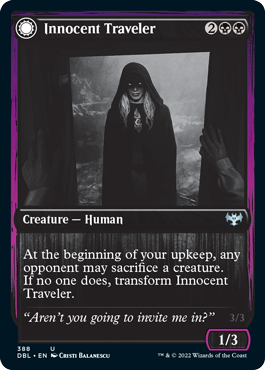 Innocent Traveler // Malicious Invader [Innistrad: Double Feature] | Exor Games Summserside